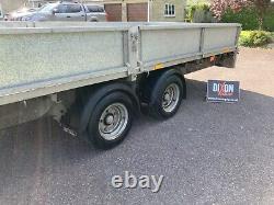 Ifor Williams LM166 Flatbed Twin Axle + ramps + winch 2015 Plus VAT