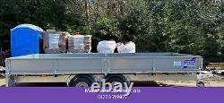 Ifor Williams LM166 Twin-Axle Flatbed Trailer 16ft x 6ft