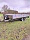 Ifor Williams Lm166 Twin Axle Flatbed Trailer Dropsides 16ft X 6ft. Led Lights