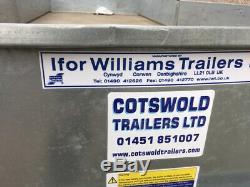 Ifor Williams LM166 twin axle, great condition, only 4 months old, may px