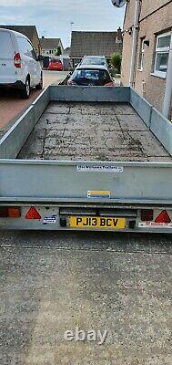 Ifor Williams LM166G Trailer Twin axle 3500kg Fully galvanised with Dropsides