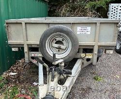 Ifor Williams LM85 Flatbed Trailer 8ft x 5ft Dropside Twin Axle