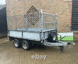 Ifor Williams LM85G Cadge Dropside Twin Axle Trailer flatbed plant NOT TIPPER