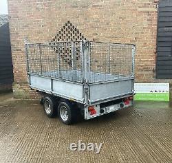 Ifor Williams LM85G Cadge Dropside Twin Axle Trailer flatbed plant NOT TIPPER