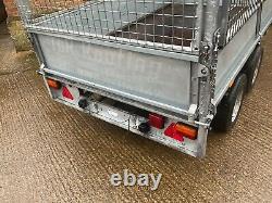 Ifor Williams LM85G Cadge Dropside Twin Axle Trailer flatbed plant NOT TIPPER