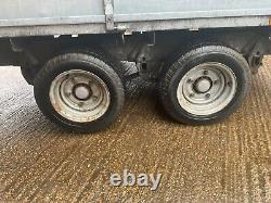 Ifor Williams LM85G Cadge Dropside Twin Axle Trailer flatbed plant NOT TIPPER