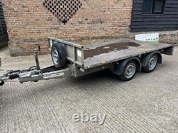 Ifor Williams LT105G Twin Axle Trailer Flatbed 2 Ton GVW CAN CARRY 1 TON
