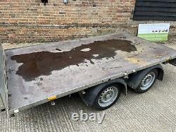 Ifor Williams LT105G Twin Axle Trailer Flatbed 2 Ton GVW CAN CARRY 1 TON