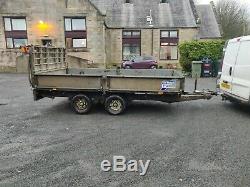 Ifor Williams Lm126g Twin Axle Dropside Trailer With Heavy Duty Ramp 3500kgs