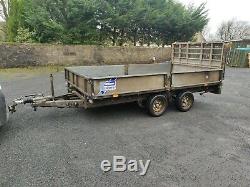 Ifor Williams Lm126g Twin Axle Dropside Trailer With Heavy Duty Ramp 3500kgs