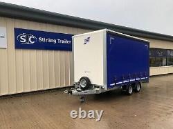 Ifor Williams Lm146 Twin Axle Curtain Side Trailer 3500kgs Curtain Trailer