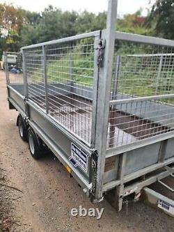 Ifor Williams Lm146g Trailer With Cage Sides (2 Missing) + Ra 3500kg Gross + Vat