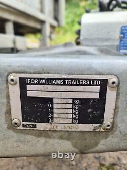 Ifor Williams Lm146g Trailer With Cage Sides (2 Missing) + Ra 3500kg Gross + Vat