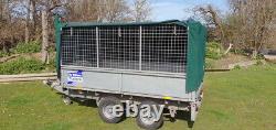 Ifor Williams Lt85 Caged Canvas Covered Trailer 2000kg Gross