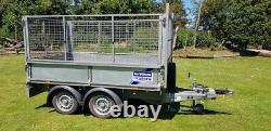 Ifor Williams Lt85g Twin Axle Braked Caged Trailer Excellent Condition