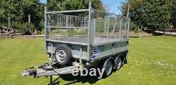 Ifor Williams Lt85g Twin Axle Braked Caged Trailer Excellent Condition