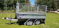 Ifor Williams Lt85g Twin Axle Braked Caged Trailer Excellent Condition