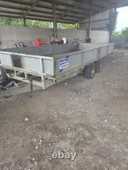 Ifor Williams M1608 Twin Axle Tilting Drop Side Trailer
