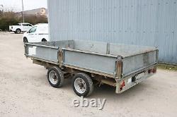 Ifor Williams Plant Trailer Twin Axle With Sides