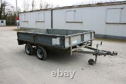 Ifor Williams Plant Trailer Twin Axle With Sides