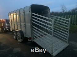 Ifor Williams TA5G-12 Twin Axle Livestock TRAILER 2600kg