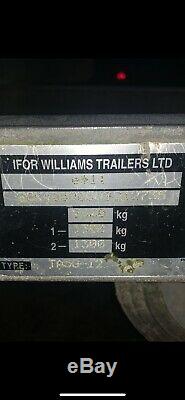 Ifor Williams TA5G-12 Twin Axle Livestock TRAILER 2600kg