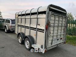 Ifor Williams TA5GHD-12 Twin Axle Livestock Trailer 3500kg with Decks and Gates