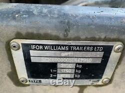 Ifor Williams TT105G Twin Axle Tipper TRAILER With Mesh Sides 3500kg