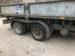 Ifor Williams Tipping Trailer 10ft X 5ft 5 Twin Axle Flatbed Trailer
