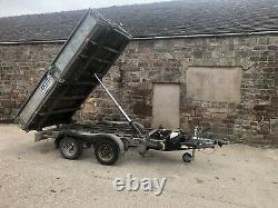 Ifor Williams Tipping Trailer 10ft X 5ft 5 Twin Axle Flatbed Trailer