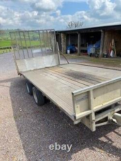 Ifor Williams Trailer EX11 3500kg Twin Axle Beaver Tail with Ramp £2450+ Vat