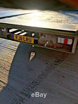Ifor Williams Trailer, Flatbed, 3500kg, Twin Axle, Galvanised, Car, Transporter