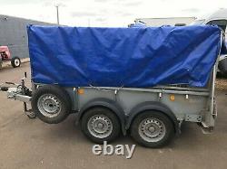Ifor Williams Trailer GD84G Twin Axle Garden Utility With Cover Ramp Mesh Sides