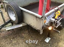 Ifor Williams Trailer Gd85g Twin Axle Many New Extras Electric Hoist/crane Winch