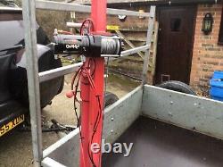 Ifor Williams Trailer Gd85g Twin Axle Many New Extras Electric Hoist/crane Winch