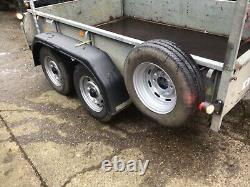 Ifor Williams Trailer Gd85g Twin Axle Many New Extras Electric Hoist/crane Winch