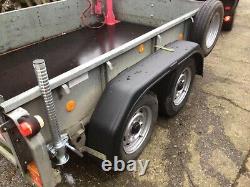 Ifor Williams Trailer Gd85g Twin Axle Many New Extras Electric Hoist/crane Winch