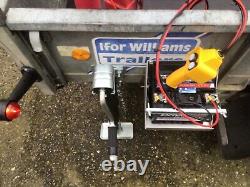 Ifor Williams Trailer Gd85g Twin Axle Many New Extras Electric Hoist/crane Winch