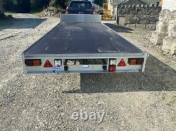 Ifor Williams Trailer Lm166 NEW Flatbed Headboard Twin Axle 16ft 3500kg