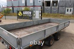 Ifor Williams Twin Axle Flat Bed Plant Trailer /3.5t/16ft