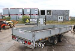 Ifor Williams Twin Axle Flat Bed Plant Trailer /3.5t/16ft