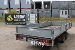 Ifor Williams Twin Axle Flat Bed Plant Trailer /3.5t/16ft