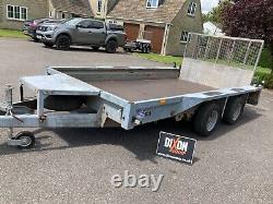 Ifor Williams Twin Axle Plant Trailer GX126 2013 3500kg Plus VAT