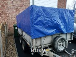 Ifor Williams Twin Axle Trailer 10ft x 5.5ft Cage Sides And Canopy Cover