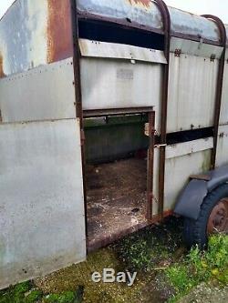 Ifor Williams Twin axle livestock trailer galvanized farm agricultural animal