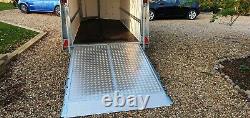 Ifor Williams box trailer BV105G with ramp doors NO VAT