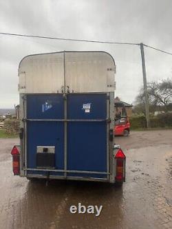 Ifor Williams horse trailer 505 twin axle PRICE IS PLUS VAT