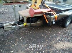 Ifor Williams plant, digger Trailer, twin axle 2700kg