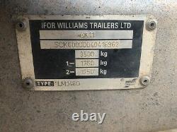 Ifor Williamson 14ft Trailer Car Transporter, Twin Axle Trailer