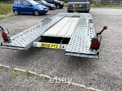 Ifor willaims ct177 Car transporter trailer Electric winch 3.5t twin axle